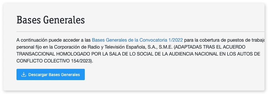 Página de Bases Generales