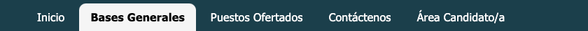 Menú Bases Generales